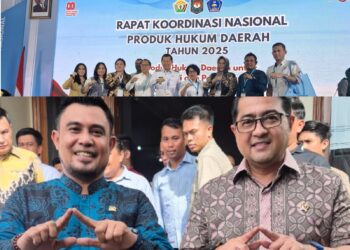Ketua Propemperda DPRD Bolmut Hadiri Rakornas Produk Hukum Daerah