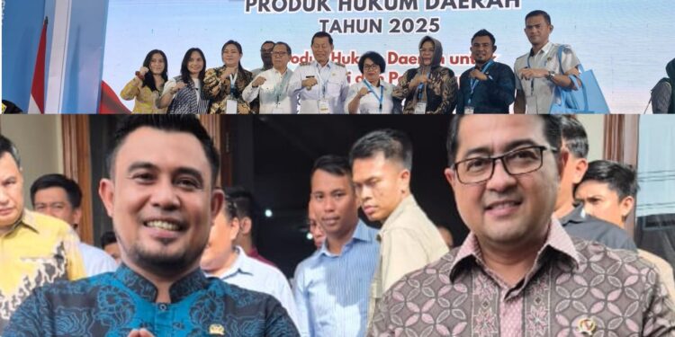 Ketua Propemperda DPRD Bolmut Hadiri Rakornas Produk Hukum Daerah