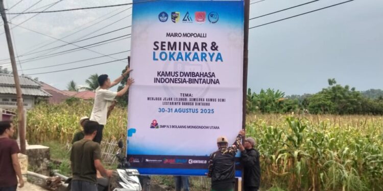 H-I Semiloka Kamus Dwi Bahasa Bintauna-Indonesia, Panitia Matangkan Persiapan