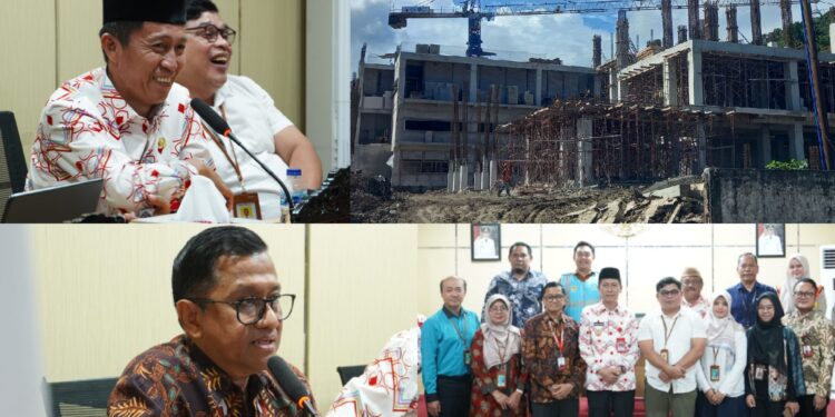 Pemkab Bolsel Terima Kunjungan Kemenko-PMK dan Kemenkes-RI, Tinjau Progres Pembangunan RSUD