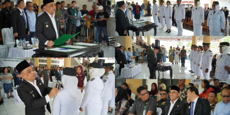 Yusra-Don Lakukan Penyegaran 49 Jabatan Eselon III dan IV di Lingkungan Pemkab Bolmong