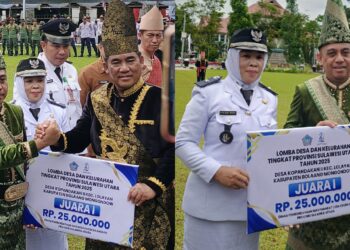 Diterima oleh Bupati Bolmong, Kopandakan Dua Raih Juara 1 Lomba Desa Tingkat Provinsi Sulut
