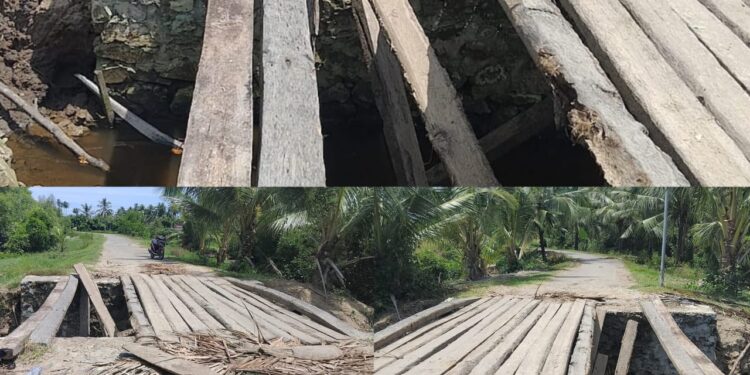 Warga Tagih Janji PUTR Boltara Terkait Lanjutan Pembangunan Plat Duiker Jalan Minanga