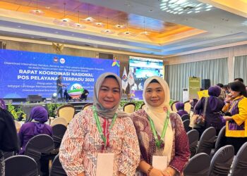 Dihadiri Mendagri, Sekretaris TP-PKK Bolsel Mengikuti Rakor Posyandu di Jakarta