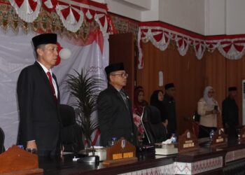 Rangkaian Peringati HUT ke-80 RI, DPRD Bolsel Gelar Paripurna Mendengarkan Pidato Kenegaraan Presiden