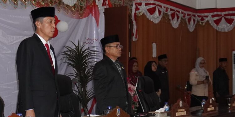 Rangkaian Peringati HUT ke-80 RI, DPRD Bolsel Gelar Paripurna Mendengarkan Pidato Kenegaraan Presiden