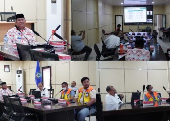 Digelar Secara Daring, Wabup Ikuti Rapat Terkait Progres Pembangunan RUSD Bolsel Bersama Kemenkes