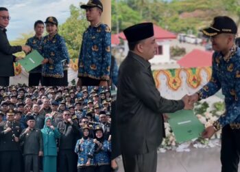 Diserahkan Langsung oleh Bupati Yusra, 194 PPPK Tahap II Bolmong Terima SK Pengangkatan