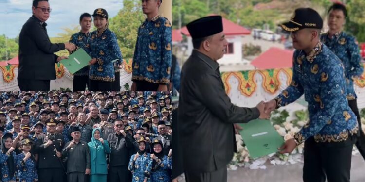 Diserahkan Langsung oleh Bupati Yusra, 194 PPPK Tahap II Bolmong Terima SK Pengangkatan