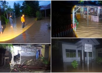 Banjir Landa Lima Desa di Bolmong, Satu Rumah Warga Hanyut