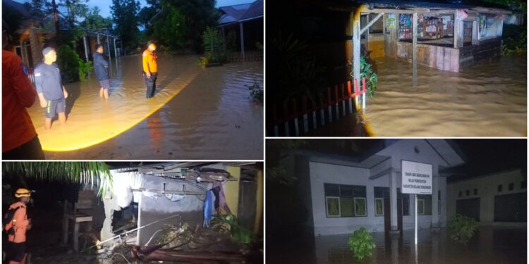 Banjir Landa Lima Desa di Bolmong, Satu Rumah Warga Hanyut