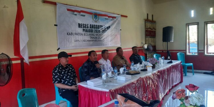 Dengarkan Langsung Usulan Warga, DPRD Bolsel Gelar Reses Masa Sidang III Tahun 2025