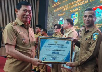 Pemkab Bolmut Diganjar Penghargaan Best Perfomance Turunkan Stunting