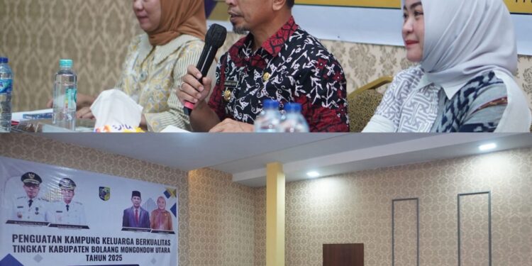 Jadi Narasumber, Bupati Bolmut Beri Penguatan Kampung KB