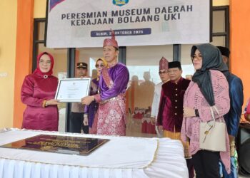 Museum Bolaang Uki Diresmikan, Hattani: Jadi Ruang Belajar dan Pusat Informasi Sejarah