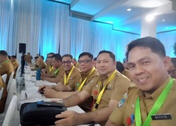 Selaras Program Nasional dan Daerah, Sekda Bersama Kepala Bapelitbangda Bolsel Ikut Rakor dan Retret Kemendagri