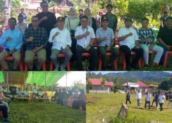 Tim KKP-RI Tinjau Lokasi Pembangunan Kampung Nelayan Merah Putih di Momalia II Bolsel
