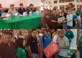 Bupati Yusra Alhabsyi Salurkan Bantuan untuk Warga Terdampak Banjir Bandang