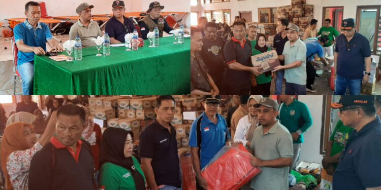 Bupati Yusra Alhabsyi Salurkan Bantuan untuk Warga Terdampak Banjir Bandang