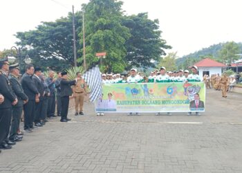 Bupati Yusra Alhabsyi Lepas Kontingen Bolmong Ikut Porprov 2025: Optimis Juara