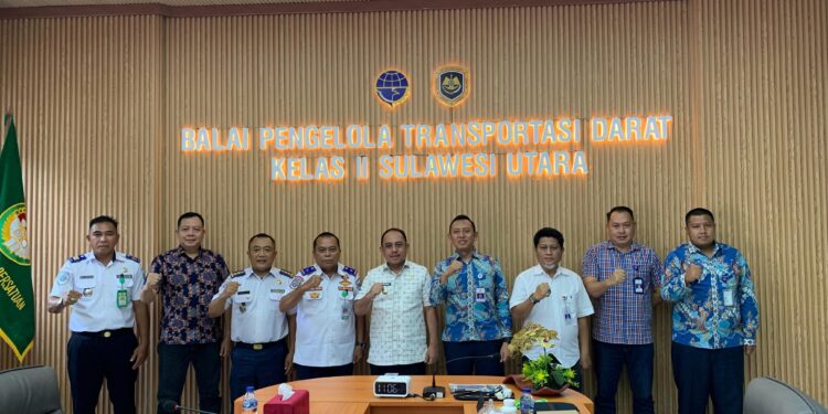Rakor Bersama BPTD Sulut, Pemkab Bolmong Perkuat Sinergi Tingkatkan Infrastruktur dan Transportasi Daerah