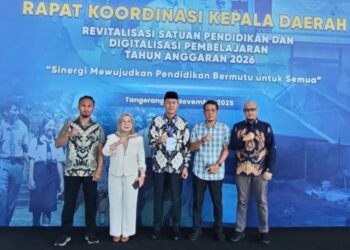 Bupati Bolsel Hadiri Rakornas Revitalisasi Pendidikan dan Digitalisasi Pembelajaran 2026