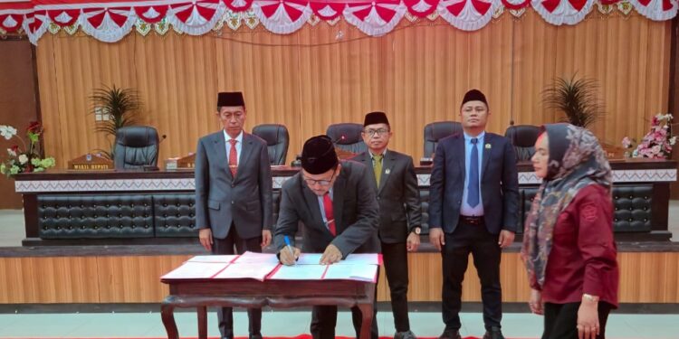 DPRD Bolsel Sepakati Tiga Ranperda Usulan Eksekutif