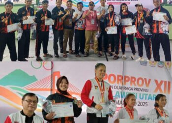 Pencak Silat Bolmut Raih 2 Medali Perak dan 5 Perunggu di Ajang Porprov Sulut 2025