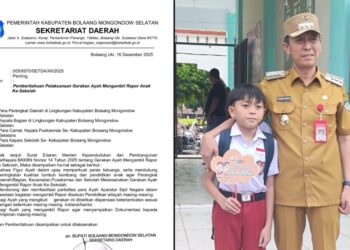 Pemkab Bolsel Terbitkan SE Gerakan Ayah Mengambil Raport, Perkuat Peran Keluarga dalam Pendidikan