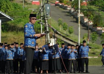 Momentum HUT Korpri ke-54, Bupati Iskandar Minta ASN Adaptif, Netral, Profesional dan Siaga