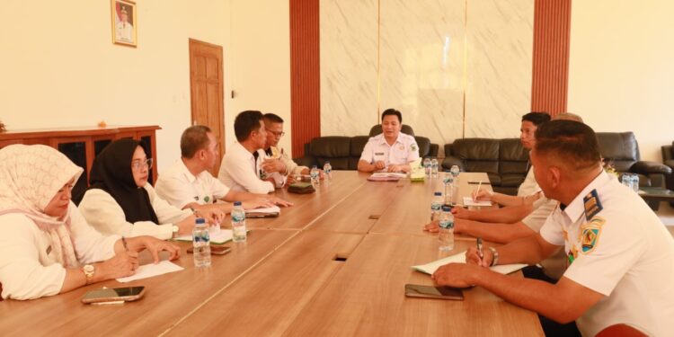 Pimpin Rapat FKDM, Wabup Bolmong Tegaskan Pentingnya Jaga Stabilitas Daerah Jelang Nataru