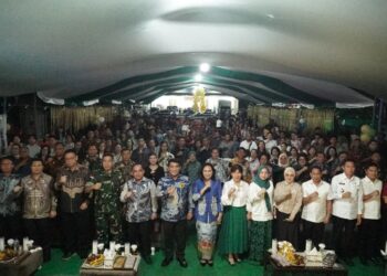 Bupati Bolsel Hadiri Petayaan Natal 2025 Pemkab Bolmong