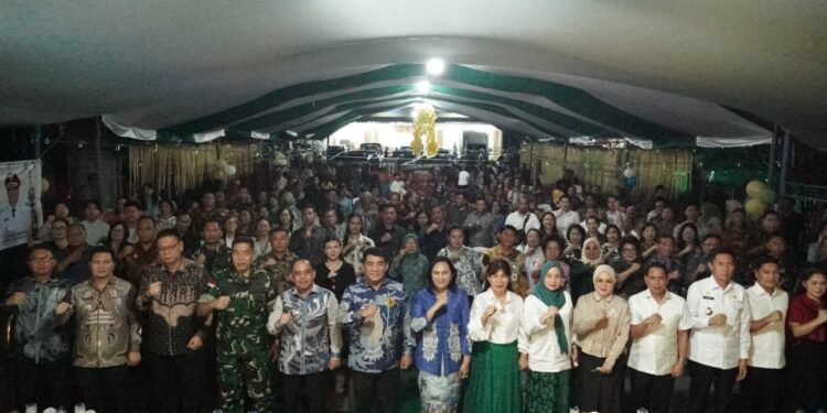 Bupati Bolsel Hadiri Petayaan Natal 2025 Pemkab Bolmong