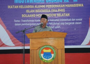 Ahmadi Modeong Kembali Pimpin PC IKA-PMII Bolsel Periode 2025–2030