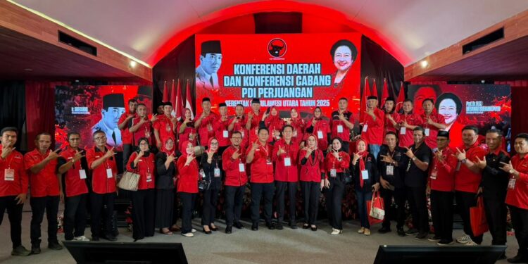 Iskandar Kamaru Kembali Pimpin DPC PDI Perjuangan Kabupaten Bolsel