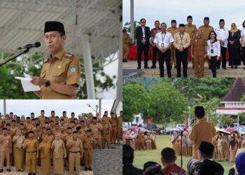 Apel Perdana 2026, Bupati Bolsel Tekankan Disiplin ASN Ditengah Efisensi Anggaran