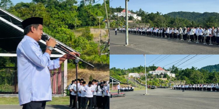 Terapkan FWA, Pemkab Bolsel Laksanakan Apel Kerja di Hari Rabu