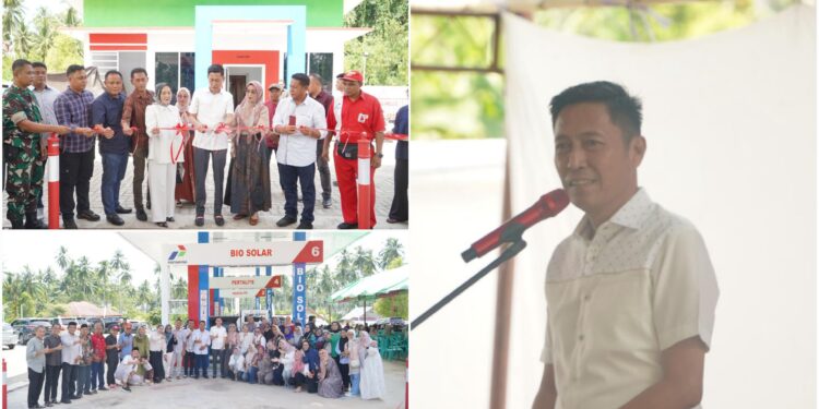 Dorong Investasi Energi, Bupati Iskandar Resmikan SPBU Posigadan di Bolsel