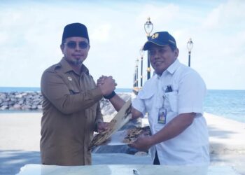 Pemkab Bolmut Terima Aset Puluhan Miliar dari BWS Sulawesi I 