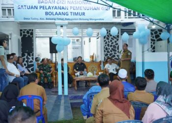 Diresmikan oleh Bupati Yusra, SPPG Program MBG di Bolaang Timur Mulai Beroperasi