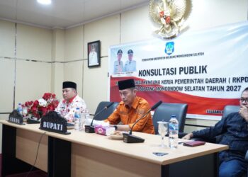 Pemkab Bolsel Tentukan Arah Kebijakan Strategis 2027 dalam Konsultasi Publik Ranwal RKPD