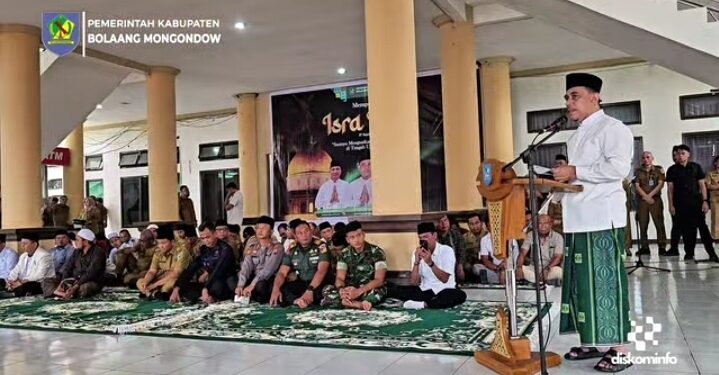 Penuh Khidmat, Pemkab Bolmong Peringati Isra Mi’raj 1447 H