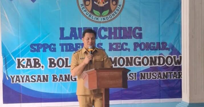 Wabup Bolmong Resmikan SPPG di Poigar, Perkuat Dukungan Program Makanan Bergizi Gratis