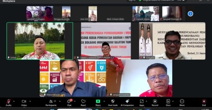 Tahapan Musrenbang Tingkat Kecamatan di Bolsel Tuntas