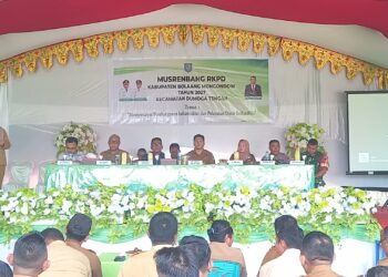 Wabup Dony Lumenta Hadiri Musrenbang RKPD 2027 Dumoga Tengah, Tekankan Skala Prioritas Usulan Desa