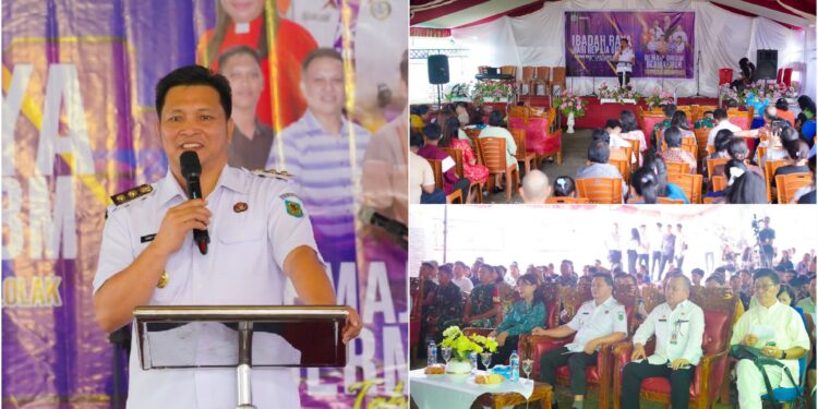 Wabup Dony Lumenta Buka Kegiatan Remaja GMIBM Bermazmur 2026