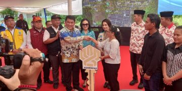 Huntap Korban Erupsi Gunung Ruang Diresmikan, 287 KK Berstatus Warga Bolsel
